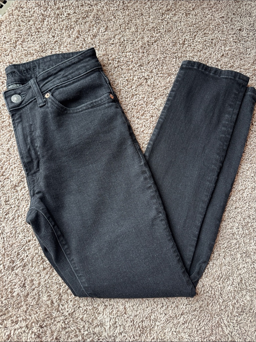 American Eagle Outfitters Men's Skinny Jeans in Black